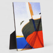 夏のイタリアでのヴィンテージ旅行 フォトプラーク (側面)