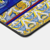 夏のイタリアンマジョリカブルー デスクマット (コーナー)