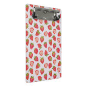 夏のイチゴ模様 ミニクリップボード (アングル)