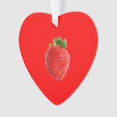 夏のイチゴ オーナメント (正面)