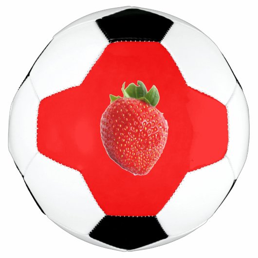 夏のイチゴ サッカーボール (正面)