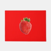 夏のイチゴ ドアマット (正面)