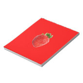 夏のイチゴ ノートパッド (回転)