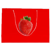 夏のイチゴ ラージペーパーバッグ (裏面)
