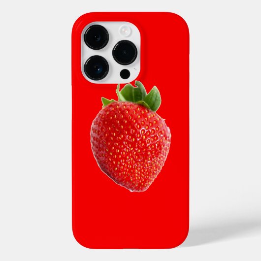 夏のイチゴ Case-Mate iPhoneケース (裏面)