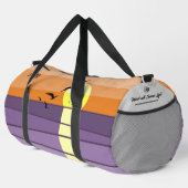 夏のイベントスクリプト&ロゴフィールド全日没 ダッフルバッグ (右コーナー)