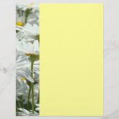 夏のイベントチラシのパーティーデイジー花フローラ チラシ (正面)