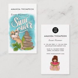 夏のイベントプランナーケータリング 名刺