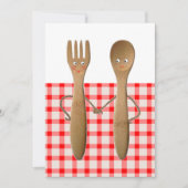 夏のウェディングシャワー 招待状 (正面)