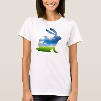 夏のウサギ Tシャツ
