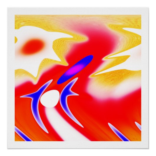 夏のエイリアンスポーツ芸術 ポスター (正面)