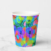 夏のエキゾチックな果物 紙コップ (右)