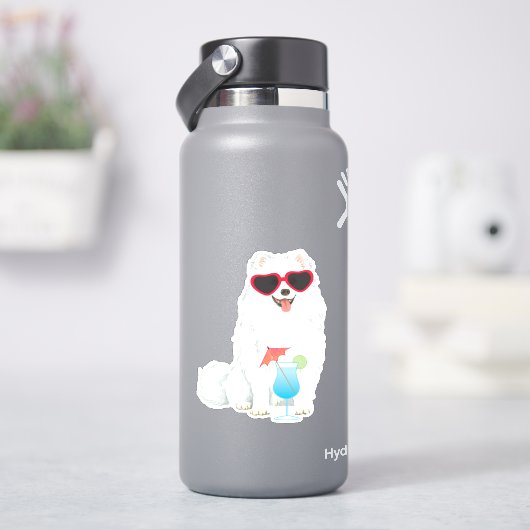 夏のエスキビニールシール シール (HydroFlask)