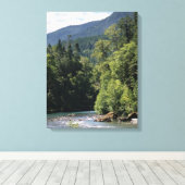 夏のエルファ川 キャンバスプリント (インサイチュ (ウッドフロア))