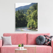 夏のエルファ川 キャンバスプリント (インサイチュ (リビング))