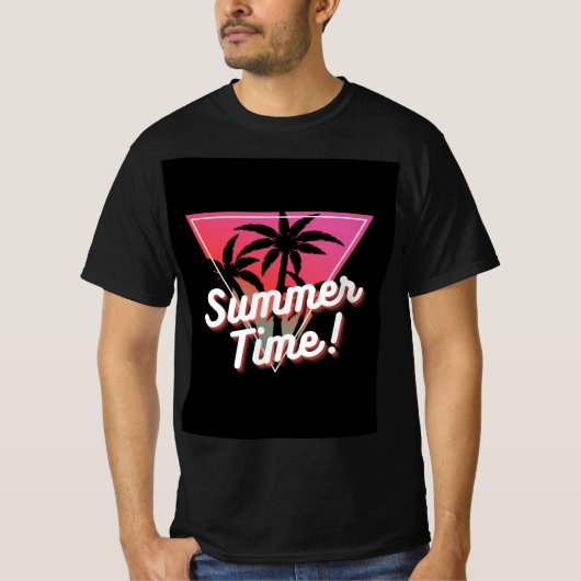 夏のオリジナルTシャツ Tシャツ (正面)