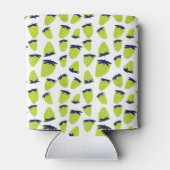 夏のオーガニックイチゴのネオングリーン 缶クーラー (裏面)