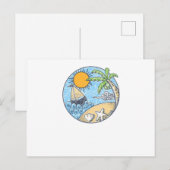 夏のオーナメント ポストカード (正面/裏面)