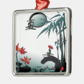 夏のオーナメント メタルオーナメント (左)