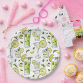 夏のカクテル ペーパープレート (パーティー)