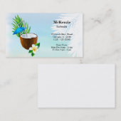 夏のカクテル 名刺 (正面/裏面)