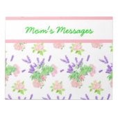 夏のカスタムメモ帳またはジョッターの香り ノートパッド (正面)