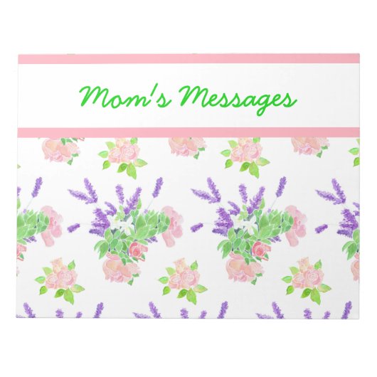 夏のカスタムメモ帳またはジョッターの香り ノートパッド (正面)