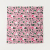 夏のカッコいいパターン タペストリー (正面(横))