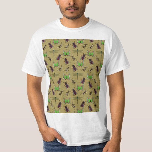 夏のカッコいいパターン Tシャツ (正面)