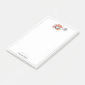 夏のカニ料理パーティー家族向け料理大会カスタム ポストイット (アングル)