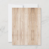 夏のカニ・シーフード家族パーティー 招待状 (裏面)