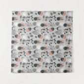 夏のカラフルパターン タペストリー (正面(横))