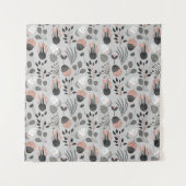 夏のカラフルパターン タペストリー (正面)