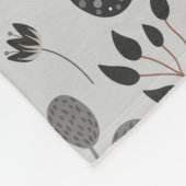 夏のカラフルパターン フリースブランケット (角)