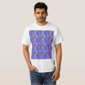 夏のカラフルパターン Tシャツ (正面フル)
