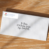 夏のカラフルビーチボパーソナライズされたール ラベル