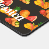 夏のカラフルフルーツサラダ デスクマット (コーナー)