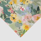 夏のカラフルフローラ水の色ピーチデコップページ 薄葉紙 (詳細)