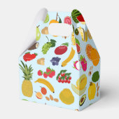 夏のカラフル果実模様 フェイバーボックス (裏面サイド)