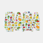 夏のカラフル果実模様 フェイバーボックス (折り畳みなし)