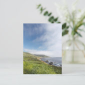 夏のカリフォルニアのロードトリップで開いた道路 ポストカード (スタンド正面)