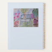 夏のガーデンベンチ プランナー手帳 (裏面)