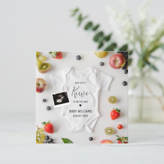 夏のキウイ妊娠の発表 招待状 (スタンド正面)