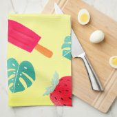 夏のキッチンタオル キッチンタオル (四つ折り)