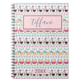 夏のキティ猫スパイラル写真帳 ノートブック