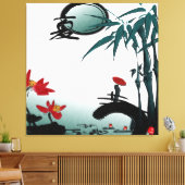 夏のキャンバスプリント キャンバスプリント (インサイチュ (リビング))