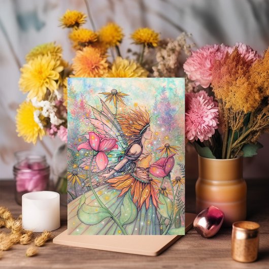 夏のクイーンフェアリーのアートワーク空白の内 カード