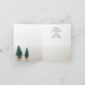 夏のクリスマスパームツリー、新年のクリスマス カード (内部)