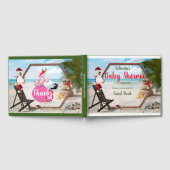 夏のクリスマスベビーシャワー ゲストブック (全面)