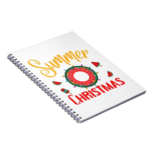 夏のクリスマス7月 ノートブック (右側)